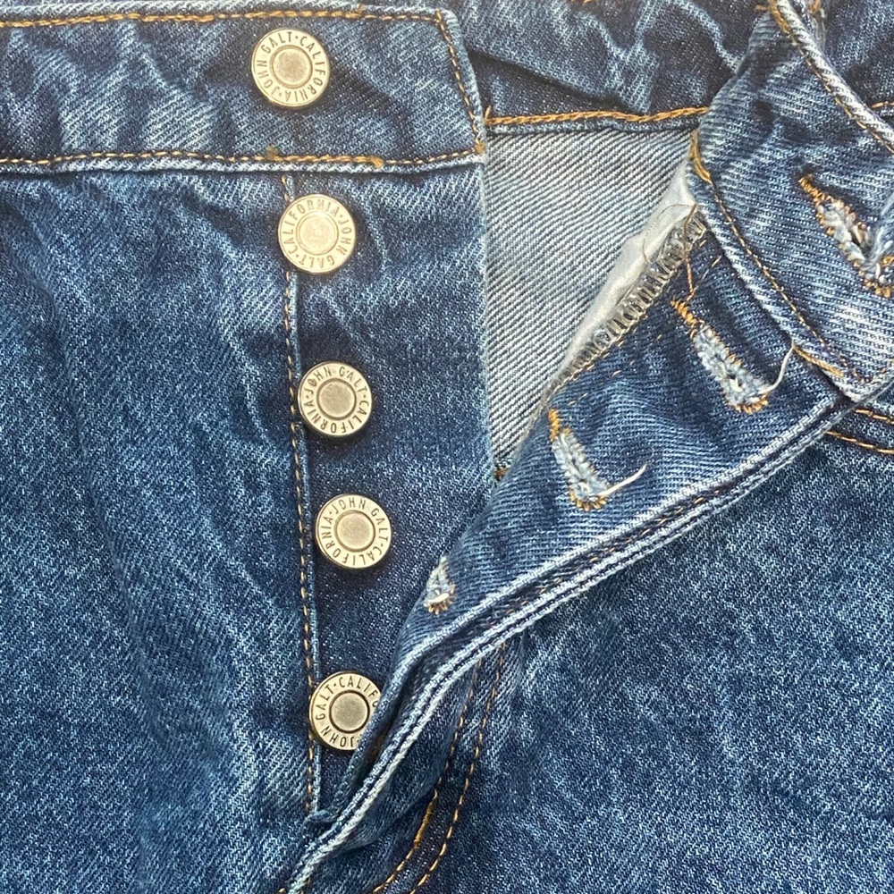 Brandy High-Waisted Denim Skirt - Picture 3 of 5